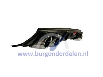 GTI R-Line Spoiler Diffuser Geschikt Voor Polo 6R 6C 2009..., Volkswagen, Nieuw, Ophalen of Verzenden, Achter