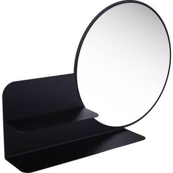 Gorillz Clever - Zwart, Huis en Inrichting, Woonaccessoires | Spiegels, Verzenden, Nieuw
