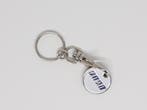 Sleutelhanger FIAT Vintage rond wagenmuntje, Verzenden, Nieuw
