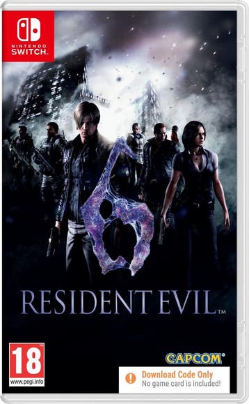Resident Evil 6 (downloadcode in box) - Switch, Verzenden, Nieuw