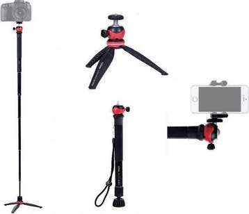 Dorr Super Bowl SB-2810S Mono & Table Pod Kit, Ophalen of Verzenden, Nieuw, Driepoot, Met balhoofd