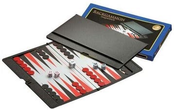 Reisspel Backgammon | Philos - Reisspellen, Hobby en Vrije tijd, Gezelschapsspellen | Bordspellen, Verzenden, Nieuw