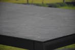 Angora dining tuintafel 220x100xH74 cm antraciet, Tuin en Terras, Tuintafels, Ophalen of Verzenden, Nieuw