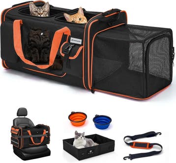 Reistas 2 Katten | Tweedekansje | 60cm | OP=OP, Ophalen of Verzenden, Zo goed als nieuw