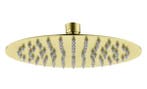 Hoofddouche rond 30 cm geborsteld messing / goud, Ophalen of Verzenden, Nieuw, Bad