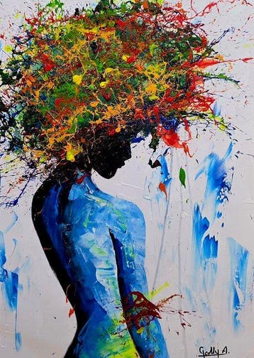 Adam Golly - Storm in my head, Antiek en Kunst