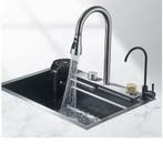 Waterval Inbouw Spoelbak van RVS 304 voor Keuken, Verzenden, Nieuw