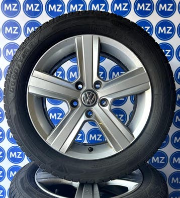 Volkswagen Golf 7 7,5 | 16 inch Velgen + Winterbanden, Auto-onderdelen, Gebruikt, 16 inch, Banden en Velgen, Personenwagen