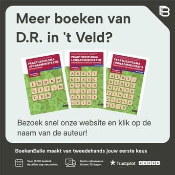 2021-2022 / PDL Loonheffingen / Theorieboek - D.R. in t, Boeken, Verzenden, Gelezen, D.R. in 't Veld