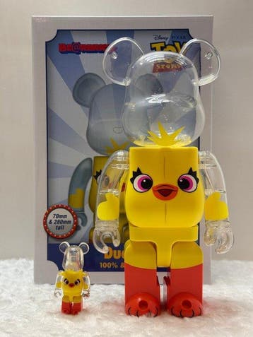 Medicom toy - BE@RBRICK 400% & 100% Toy Story Ducky