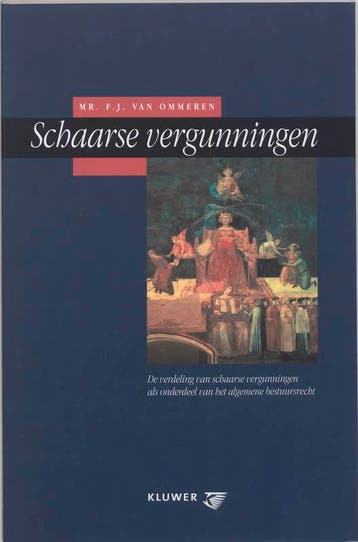 Schaarse vergunningen - F.J. van Ommeren 9789013020427, Boeken, Verzenden, Zo goed als nieuw, F.J. van Ommeren