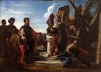 Scuola napoletana (XVII) - Rebecca al pozzo - NO RESERVE, Antiek en Kunst