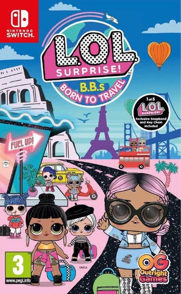 Switch L.O.L. Surprise! B.B.s Born to Travel, Verzenden, Zo goed als nieuw