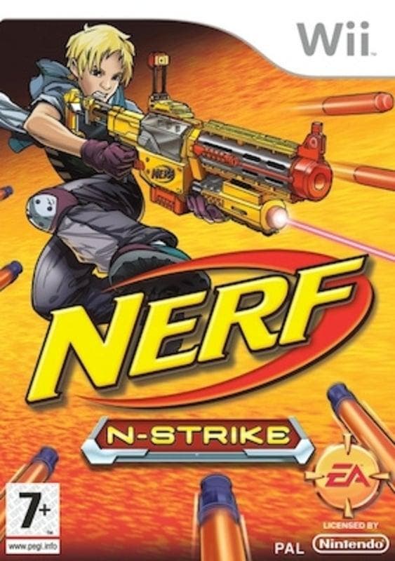 Nerf N-Strike (Wii Games), Spelcomputers en Games, Games | Nintendo Wii, Zo goed als nieuw, Ophalen of Verzenden