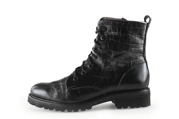 Piedi Nudi Veterboots in maat 40 Zwart, Kleding | Dames, Schoenen, Verzenden, Zwart, Overige typen, Zo goed als nieuw