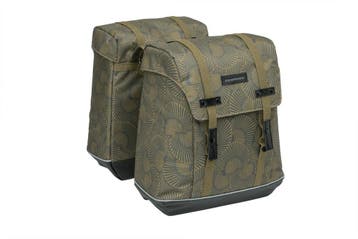 New Looxs Dubbele Fietstas Alba Double Selo Bronze, Verzenden, Nieuw