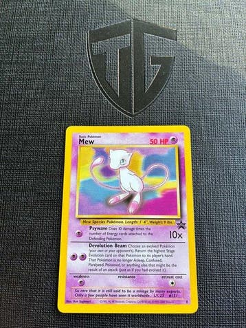 Pokémon - 1 Card - Mew #8 Promo card - WOTC, Nieuw