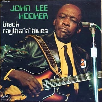 John Lee Hooker - Black Rhythmn Blues, Ophalen of Verzenden, Gebruikt