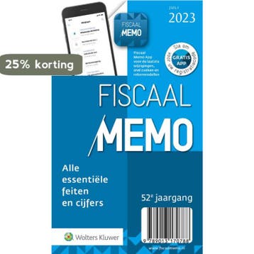 Fiscaal Memo / juli 2023 9789013170788, Verzenden, Gelezen