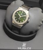 Hublot - Classic Fusion Titanium “Green Dial” -, Sieraden, Tassen en Uiterlijk, Horloges | Heren, Nieuw