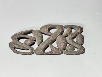 Beschermpaneel Asmat - Centraal Asmat - West-Papoea (Zonder