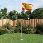 vidaXL Vlag Spanje 90x150 cm, Diversen, Verzenden, Nieuw