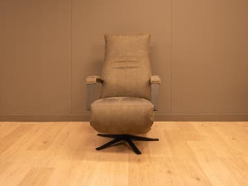 Chill- Line Deliza relax stoel met hoge showroomkorting, Verzenden, Minder dan 75 cm, Leer, Nieuw