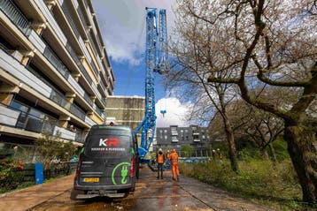 Potain IGO T130 torenkraan. 8 tons bouwkraan - 50 meter!, Hijswerktuig