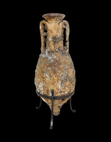 Oud-Romeins Terracotta - Betische amfoor - Dressel 8 - 79 cm