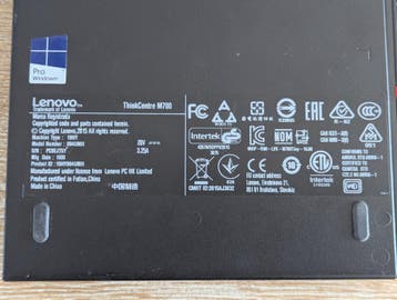 Lenovo ThinkCentre M700 Desktop PC0EJT5Y, Computers en Software, Desktop Pc's, Ophalen of Verzenden, Gebruikt