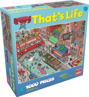 That's Life Puzzel - Verhuizen - Puzzel 1000 stukjes, Verzenden, Nieuw