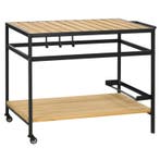 Industriële Weerbestendige Serveerwagen 3 Haken 1 Plank 107c, Huis en Inrichting, Verzenden, Nieuw