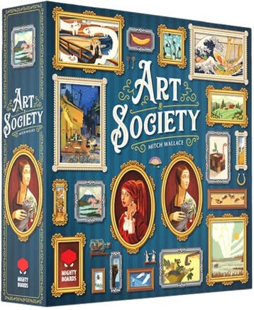 Art Society - Boardgame | Mighty Boards - Gezelschapsspellen, Verzenden, Nieuw