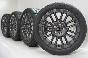 Mini Cooper J01 982 17 inch velgen Hankook Winterbanden Nieu, Gebruikt, Velg(en), 17 inch, Winterbanden