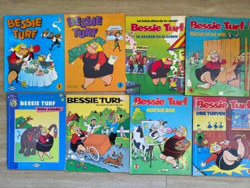 Bessie Turf strips | Bessie Turf stripboeken losse verkoop, Complete serie of reeks, Verzenden, Gelezen, Frank Richard