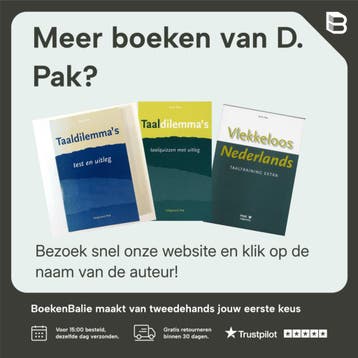 Vlekkeloos Nederlands Stijl 1 - D. Pak 9789077018057, Boeken, Verzenden, Zo goed als nieuw, D. Pak