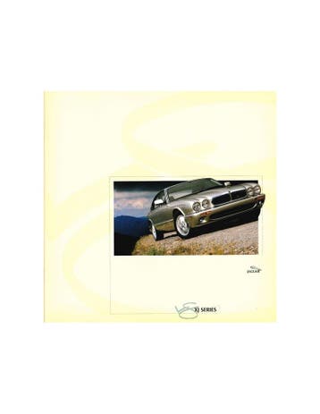 1999 JAGUAR XJ V8 BROCHURE ENGELS, Nieuw, Author