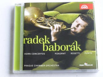 Radek Baborak - Horn Concertos / Pokorny, Rosetti, Punto, Ophalen of Verzenden, Zo goed als nieuw