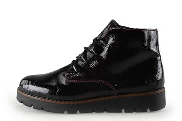 Rieker Veterboots in maat 39 Rood, Verzenden, Overige typen, Zo goed als nieuw, Rood