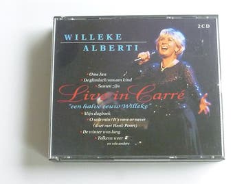 Willeke Alberti - Live in Carre (2 CD), Ophalen of Verzenden, Zo goed als nieuw