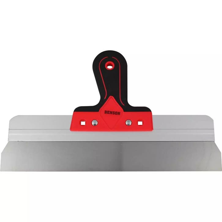 Benson Spackmes - RVS - Ergonomisch - 350 mm - Voor glads..., Doe-het-zelf en Verbouw, Gereedschap | Handgereedschap, Nieuw, Ophalen of Verzenden