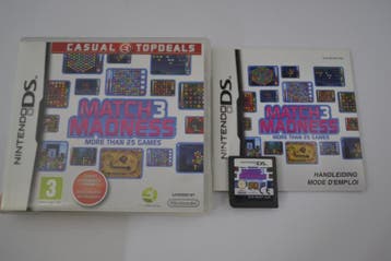 Match 3 Madness (DS FAH), 1 speler, Verzenden, Zo goed als nieuw