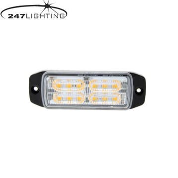 LED Flitser | CA 7173A | Amber, Verzenden, Nieuw
