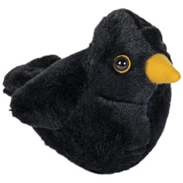 Wild Republic merel knuffel - pluche - 14 cm - met geluid, Verzenden, Nieuw