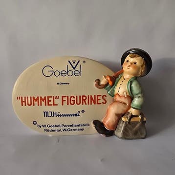 Goebel - Beeldje - Hummel 187 A - plaque Hummel