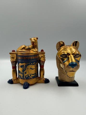 The Franklin Mint – Trésors de Toutankhamon - Beeldje, Tête