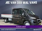 Peugeot Boxer | 2.2 Blue HDi 140pk Pick-up 7 Persoons, Gebruikt, Euro 6, Zwart, Dealer onderhouden
