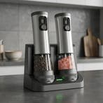 De elektrische gourmetmolenset: nauwkeurig kruiden, stijlvol, Huis en Inrichting, Verzenden, Nieuw