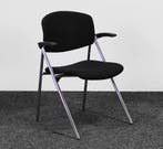 Drabert Conferentiestoel - Zwart, Huis en Inrichting, Stoelen, Ophalen of Verzenden, Gebruikt, Zwart