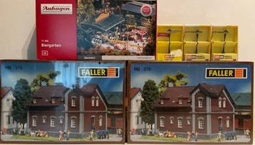 Faller, Brawa, Auhagen H0 - Faller 130379 x2/ Auhagen 11366/, Nieuw